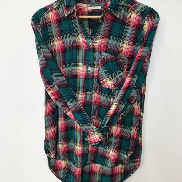 AMERICAN π¦
EAGLE Boyfriend fit plaid